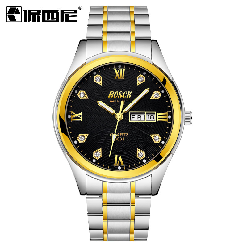 Цзяньцзинь двойной календарь черное лицо