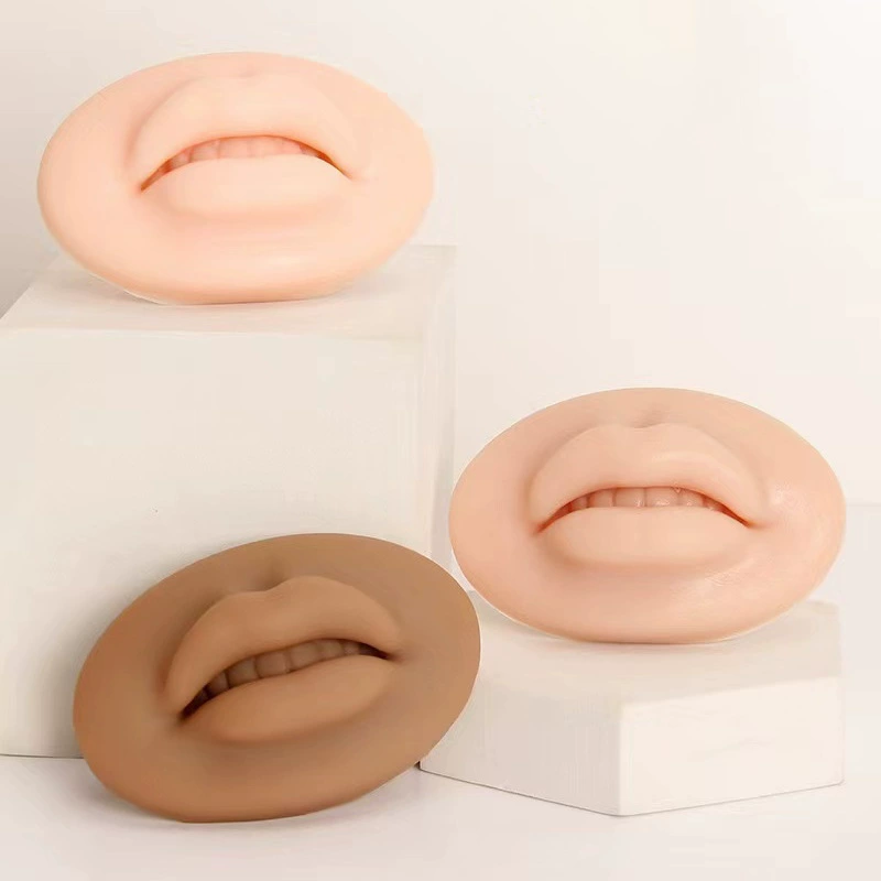 Тату lip module европейский lip practice полуперманентная тату-модуля 5D симуляция стерео твердой силиконовой lip блок