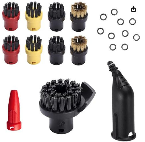 Adecuado para Kichi Karcher Kahe SC1SC2SC4SC5 molienda de vapor paño trapeador cubierta nylon cepillo cobre