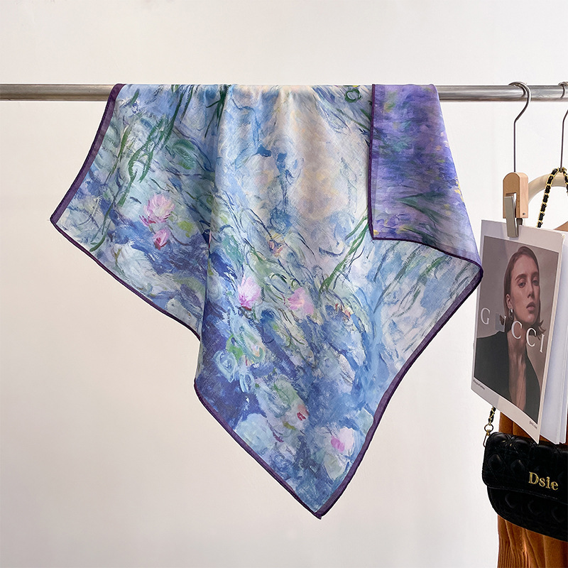 수련 보라색