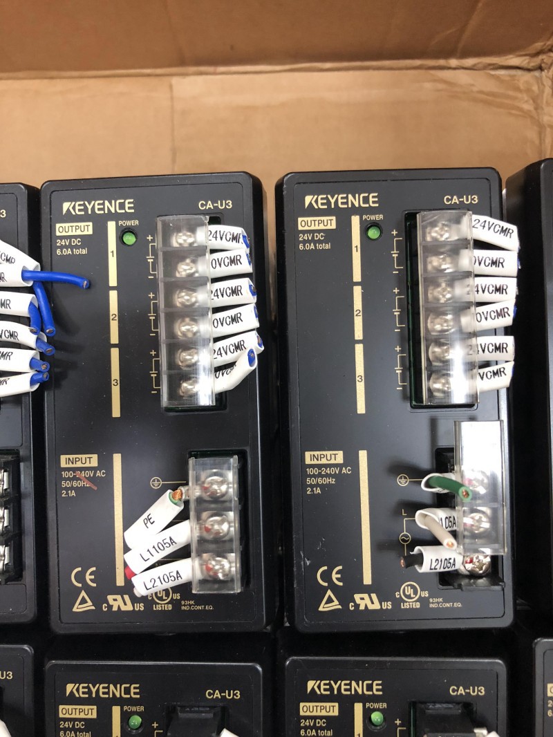 KEYENCE/基恩士CA-U3视觉系统开关电源模块 9成新