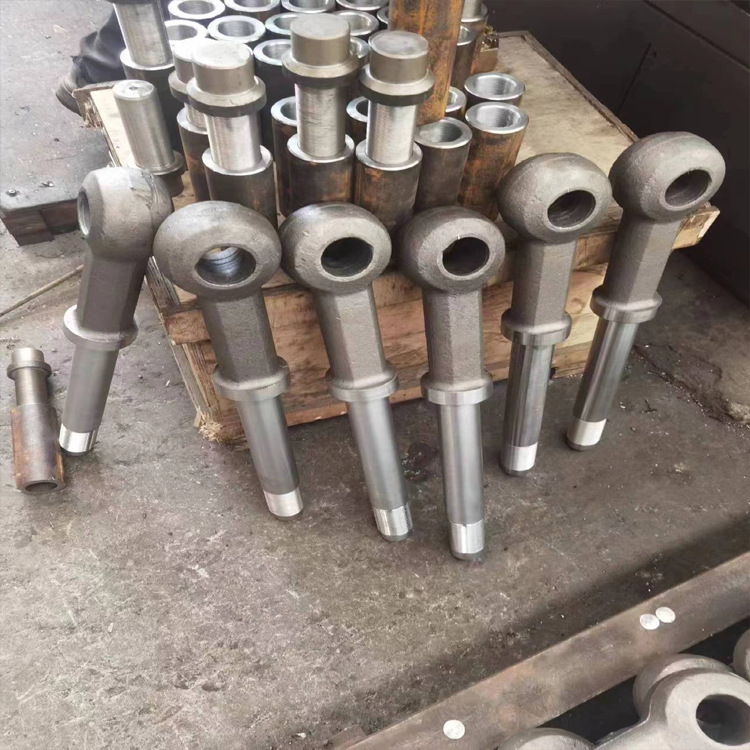 加长锻打链接环  50孔径圆钢锻打牵引环   出口挂车配件 大量销售