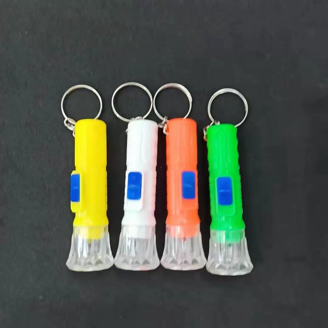 Мини-фонарик светодиодный, легко носить с собой, небольшой фонарик, прозрачный налобный фонарь, заводской прямой волос