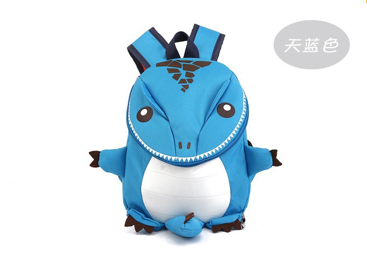 Fábrica al por mayor de dibujos animados para niños mochila kindergarten niños y niñas bebé mochila lindo dinosaurio para niños