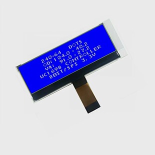 3����ǰ��240x64�c�D��Һ������Stn�{��24064 UC1698 COG 3