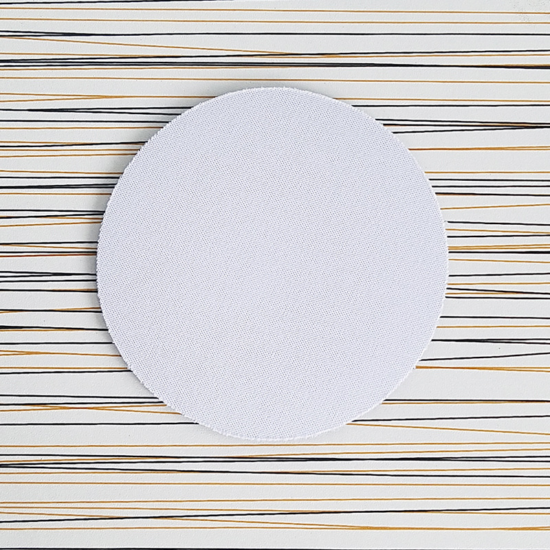En blanco de transferencia térmica de tela de buceo posavasos DIY foto cuadrado sublimación anti-escaldado almohadilla de aislamiento productos semiacabados