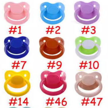 Wholesale Adult Comfort Play Mouth Adult Baby Pacifier High Quality European and American Play Mouth Big Pacifier Abdl
