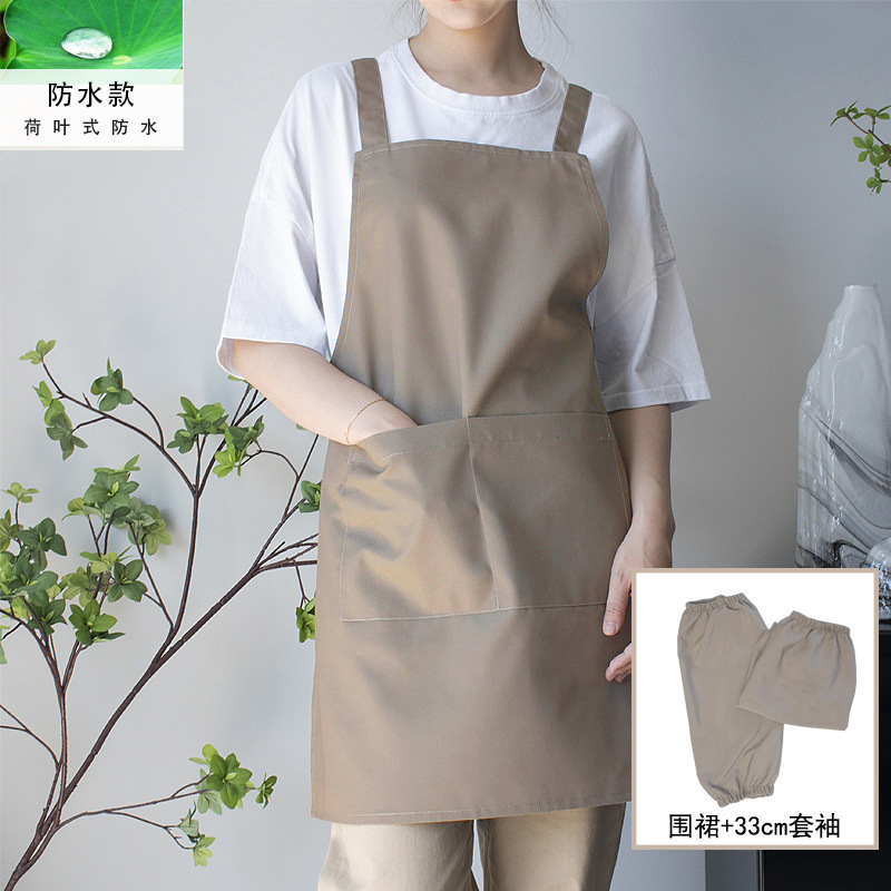 新しいキャンバスエプロン、キッチン、コーヒー、女性、和風マニキュア、工場作業、家庭用、男性専用、撥水加工、ケータリング用|undefined
