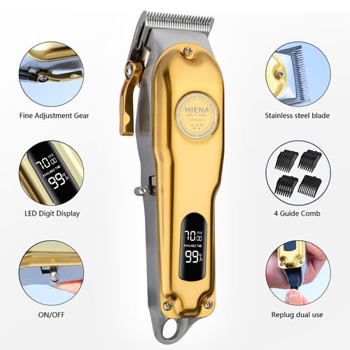 Hair clipper beauty electric hair pusher hair clipper electric electric hair trimmer oil head carving knife bald barber professional 