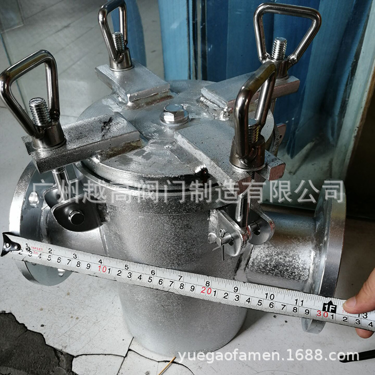 供应CB/T497-1994吸入粗水滤器 铜海水过滤器 法兰船用过滤器
