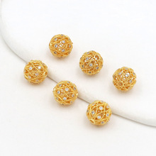 18k���ɫ�U���ʯ����΢�ɢ��diy�ֹ�������Ʒ���C45
