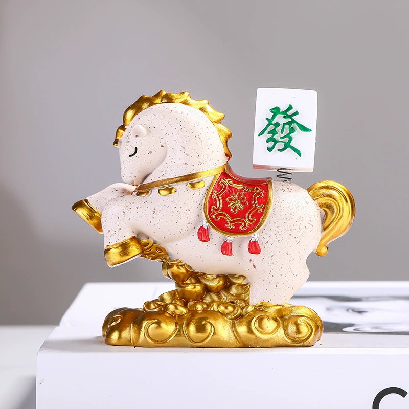 Cute mascot, table pony, Birthday gift, year mascot