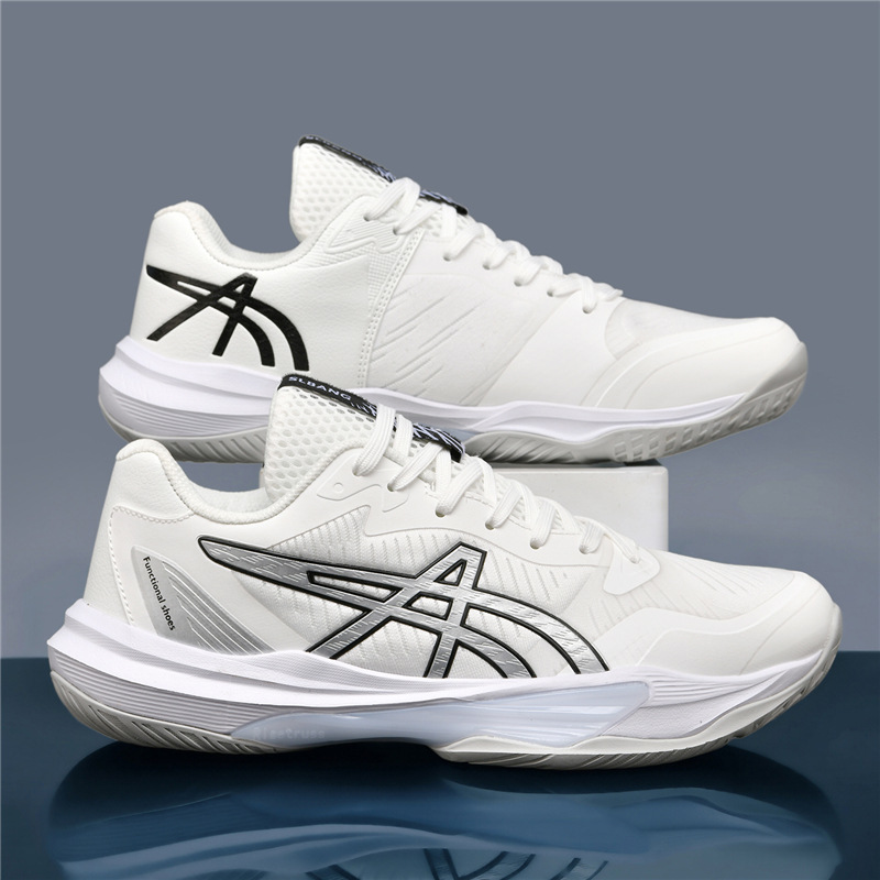 Nuevos zapatos de tenis profesionales transfronterizos zapatos de hombre ligeros cómodos zapatos deportivos transpirables zapatos de bádminton casuales en stock al por mayor