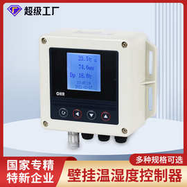 虹润温湿度控制仪壁挂露点温度湿度控制器工业大棚温湿传感器变送