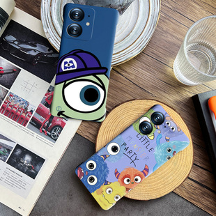 Suitable for Real Me Neo7SE Phone Case Hard Shell Borderless Lens All-inclusive Cartoon Style Real Me Neo7X Big Eyes