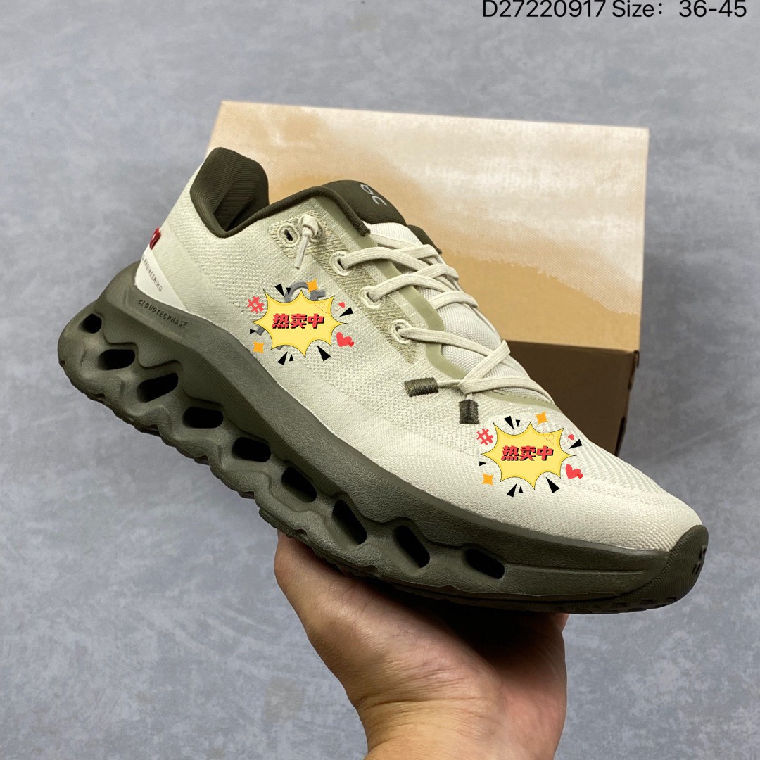 On Cloud 6 WP cushioned, non-slip, thick-soled, height-increasing athletic sneakers, unisex, street-style, functional running shoes