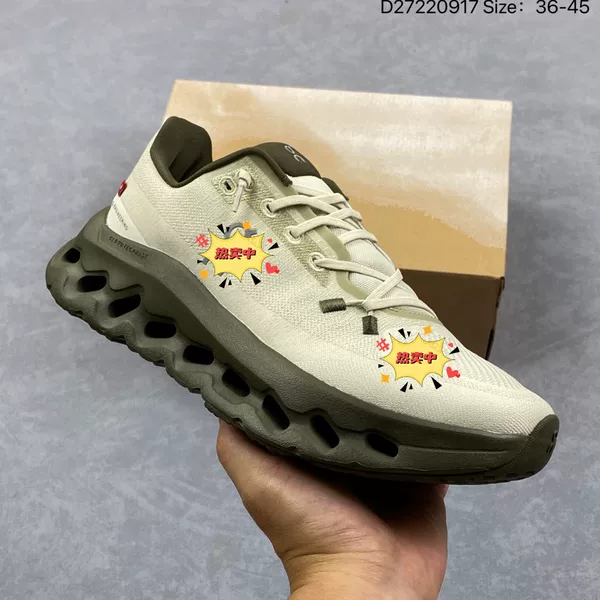 On Cloud 6 WP cushioned, non-slip, thick-soled, height-increasing athletic sneakers, unisex, street-style, functional running shoes