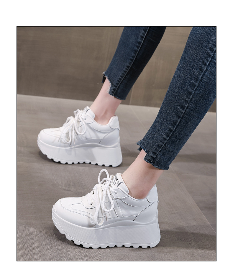Giày sneaker nữ đế dày phong cách Forrest Gump HC3570 — Màu trắng chi tiết 18