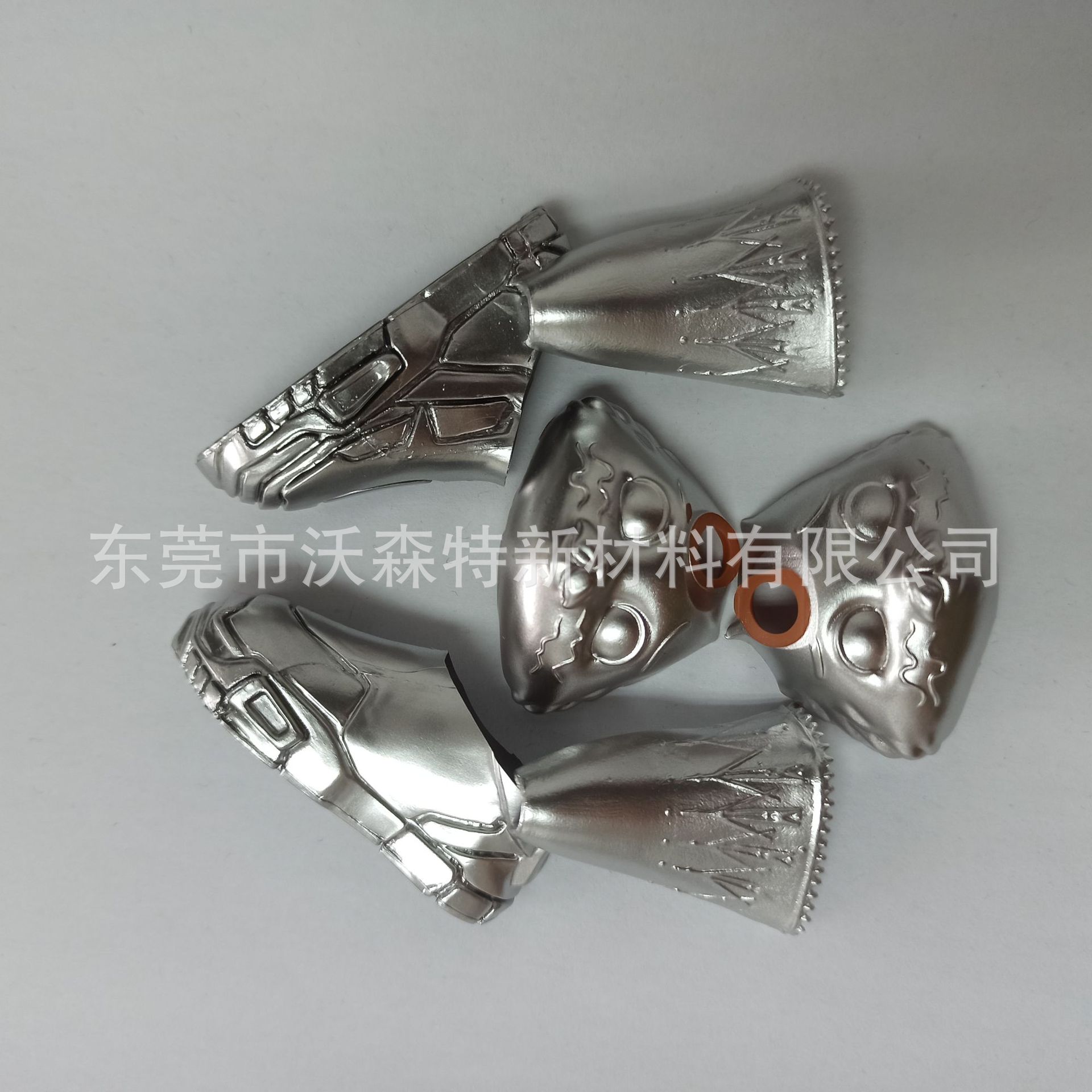 WSF-7892柔软防回粘不掉粉聚氯乙烯氯醋PVC塑胶ABS镜面电镀银树脂