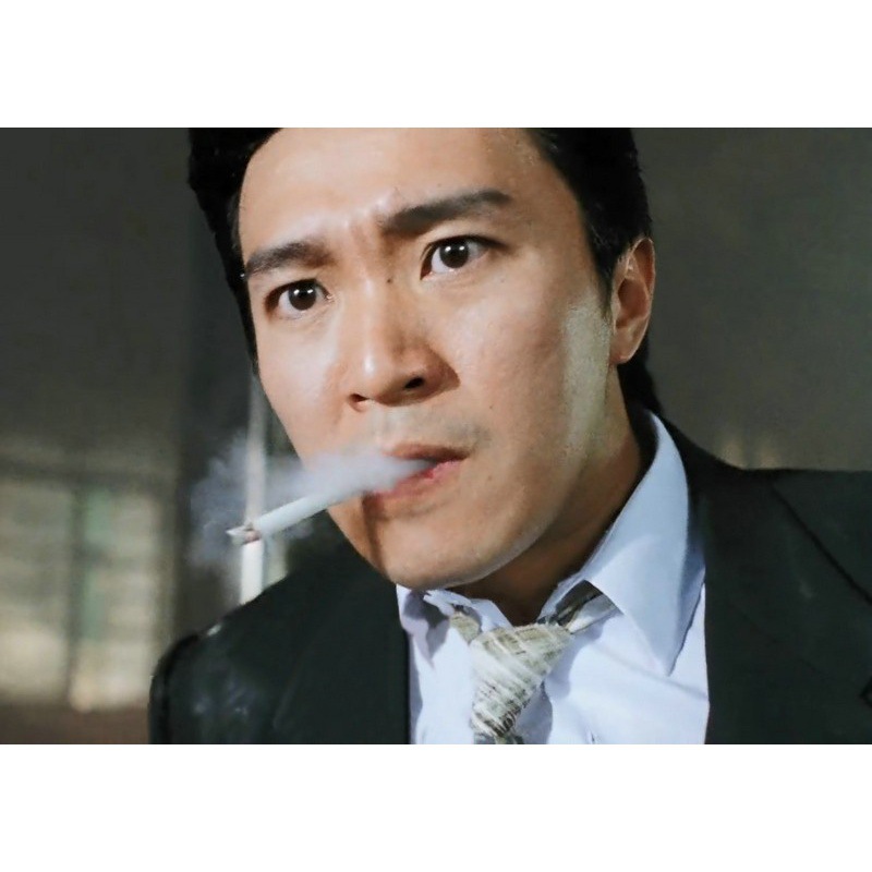 Zhou Xingchi foto de película clásica póster nostálgico retro decoración marco dormitorio pintura de pared simple