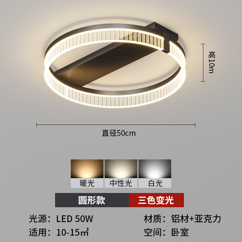 Nórdico sencillo moderno lujo villa lámpara de sala de estar doble candelabro dormitorio italiano estudio comedor lámparas de techo