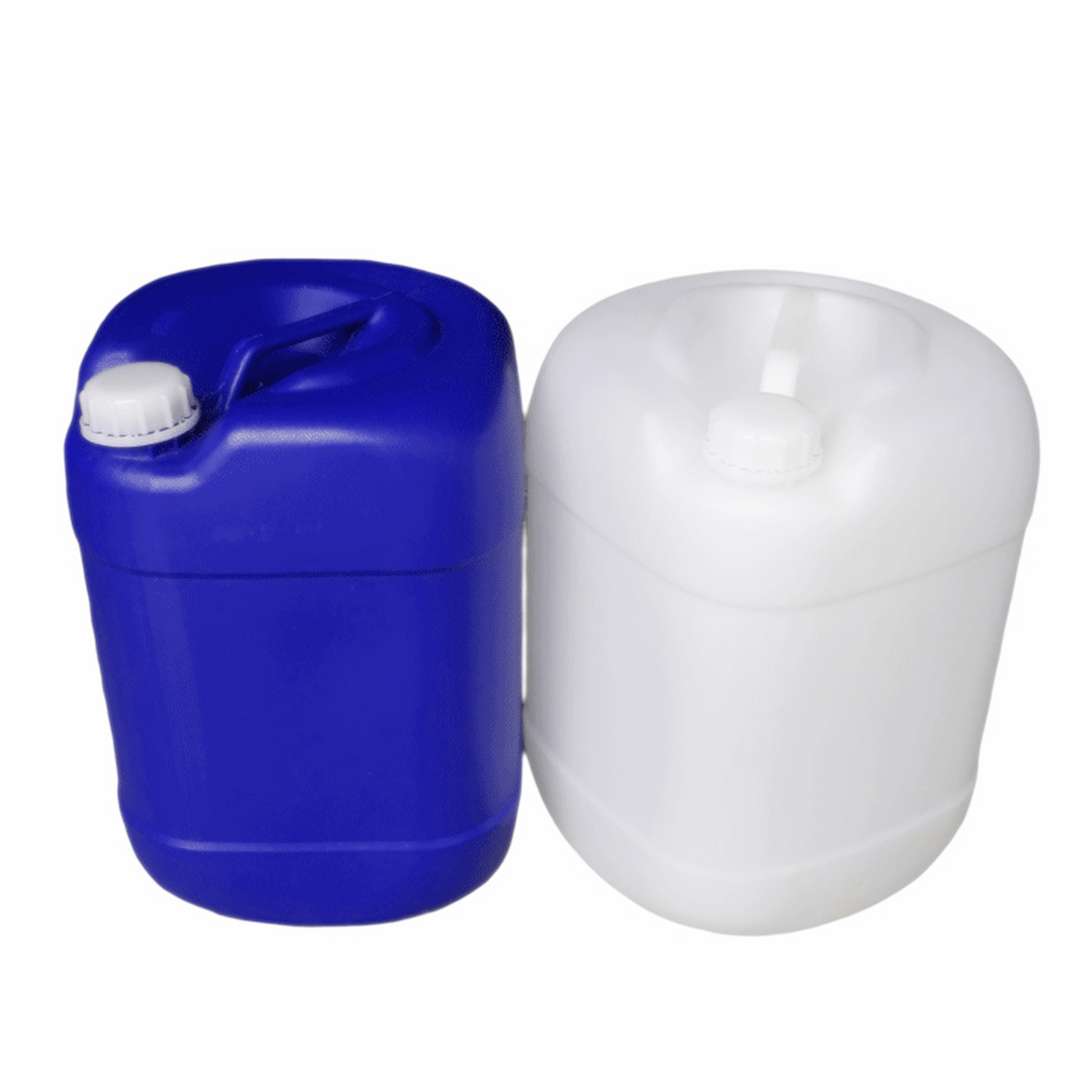 20L25升30KG公斤蓝色方形塑料桶化工溶剂桶塑胶包装罐小口周转桶