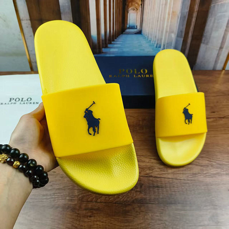 Paul Slippers Men's Fashionable Outerwear Trendy Brand Polo Slippers Cambodia Phnom Penh Vietnam Nigeria Beach Shoes