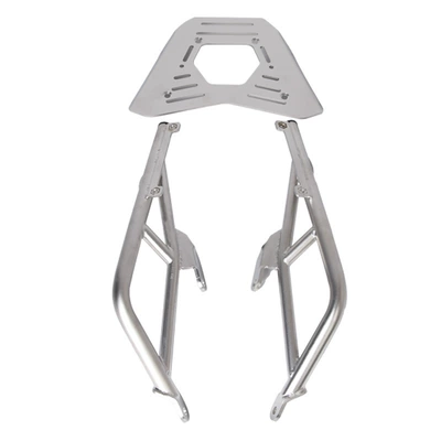 Aluminum Alloy Triple Box Rack Tail: Motorcycle trunk - bmw-1300gs-tailstock-stainless-steel