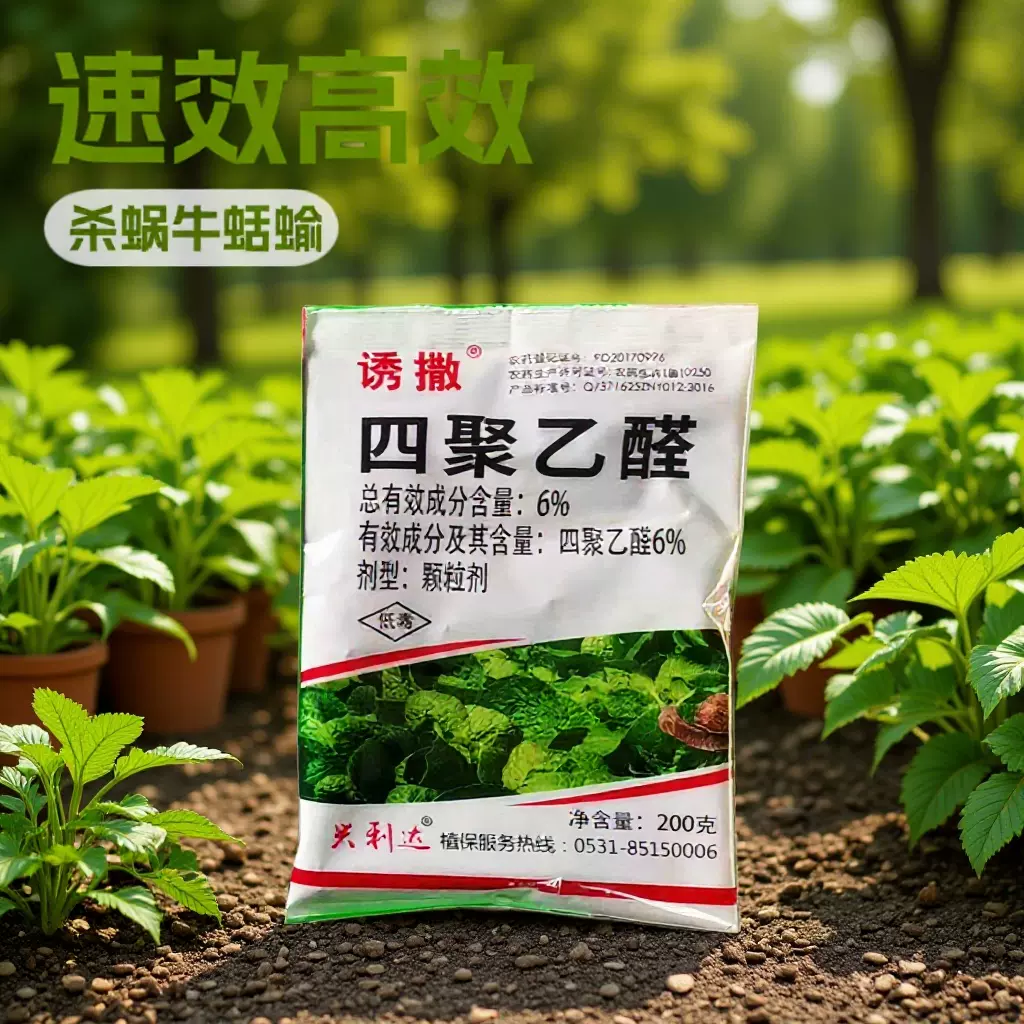 冬季作物保护周安全用药四聚乙醛颗粒剂