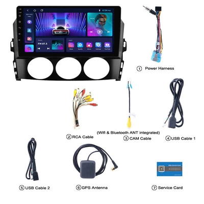 DVD Navigation Mx-5 Central Control Large