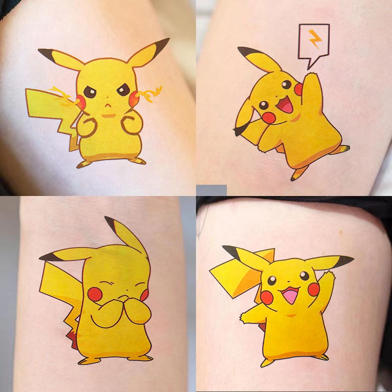 Cartoon cute waterproof tattoo stickers for men and women