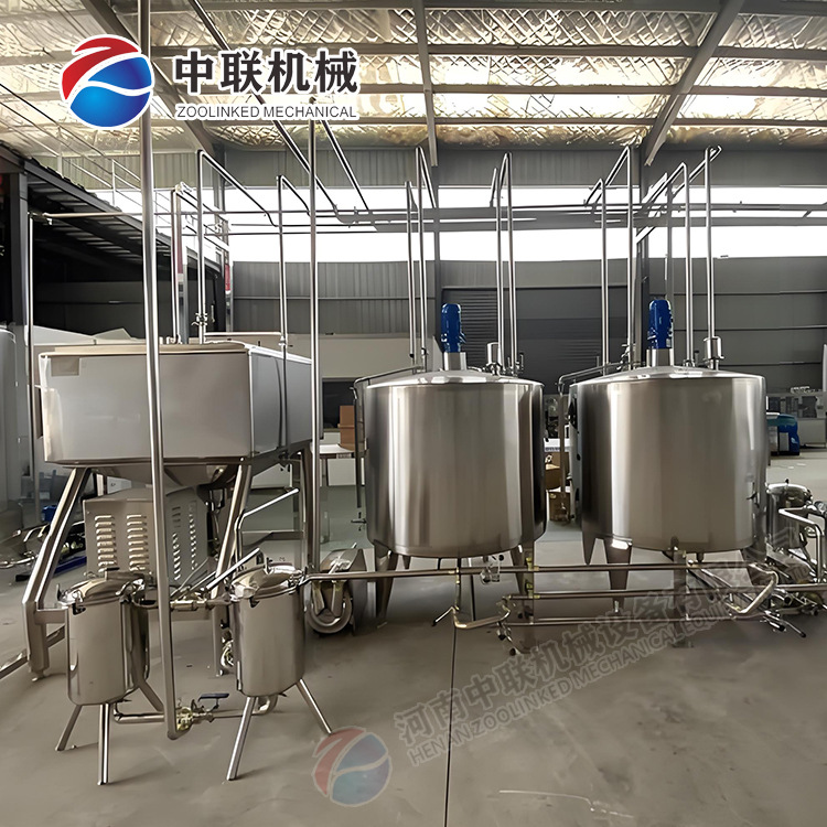 全自动西梅果醋饮料加工生产线 小型樱桃醋饮料生产设备