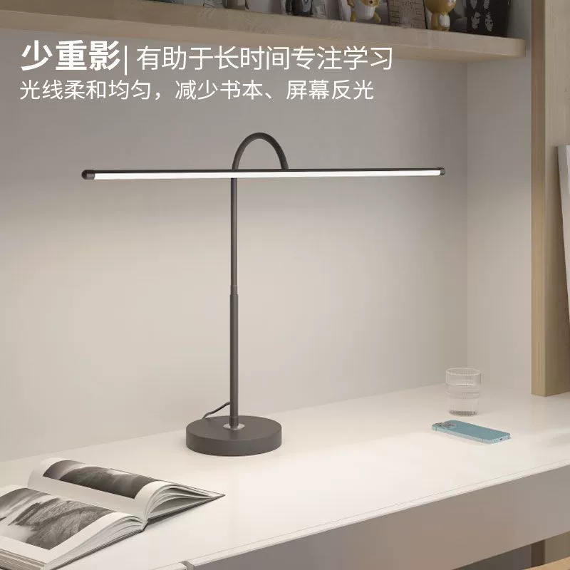 Настольная LED лампа, лампа для обучения, для чтения и письма на рабочем столе, комфортная световая палитра