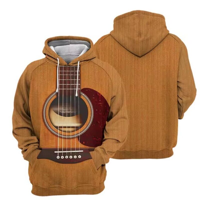 2024 Europe and the United States cross-border men's 3d sweater animal series digital printing leisure fashion foreign trade hooded sweater men