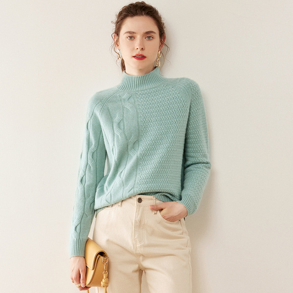 Woolen demi-season sweater