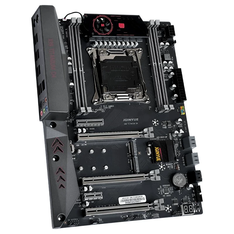 Новая материнская плата Jingyue X99 X99-Ti D4 Plus 4 канала 10 слоев PCB 8 элементов питания
