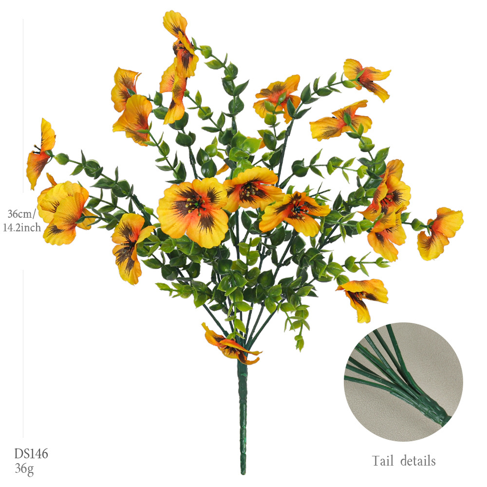 DS146-가을 오렌지 봄 팬지