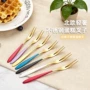 家用儿童欧式304月饼叉