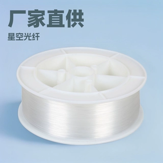 厂家直销网红光纤灯塑料光纤线星空顶导光纤维景观光纤丝照明光纤