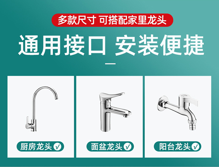 Faucet extender, faucet bubble maker, splash guard, universal rotating extended water pipe, mop sink outlet undefined