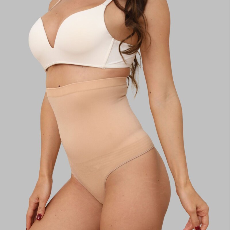 Seamless High-Waisted Tummy Control Pants for Women, Slimming Waist Cincher, Hip-Lifting Shapewear Pants, Body Shaping Thong, Butt-Lifting Shapewear
