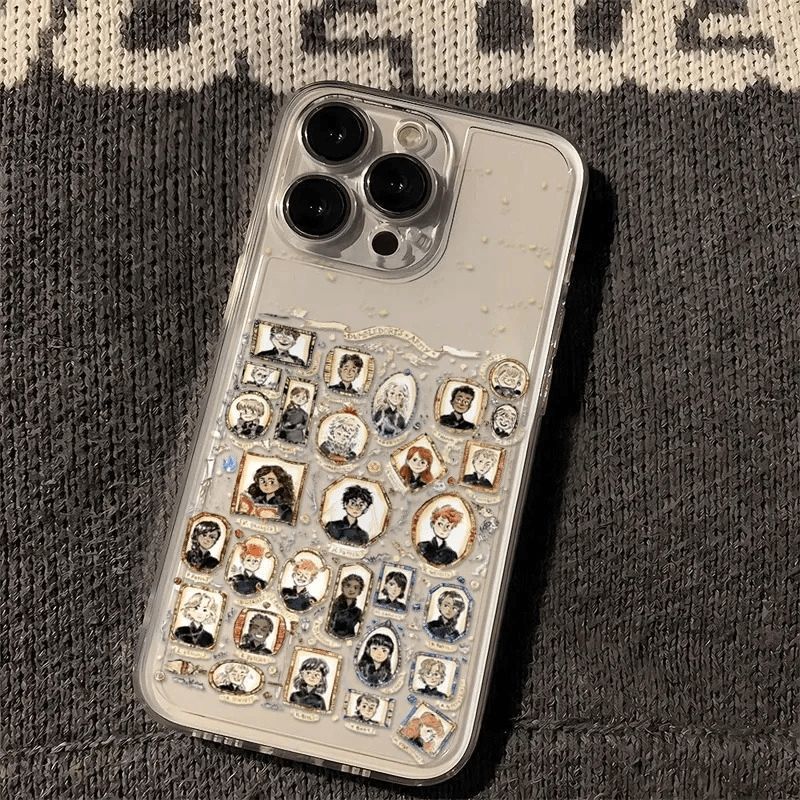 Harry Potter Avatar Suitable for Apple 12Promax Mobile Phone Case Iphone16 All-Inclusive 15 New 14 Soft Shell