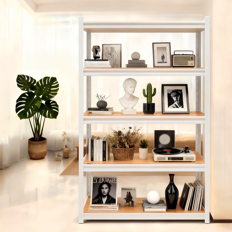 Estante de exhibición de piso de acero estante de esquina de dormitorio estante de almacenamiento de exhibición estante de almacenamiento de pared estante de almacenamiento sala de estar partición multicapa