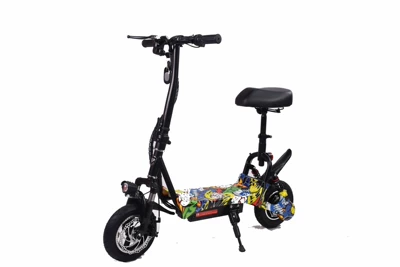 Electric Vehicles for Adults to Qatlanan elektrik skuterlər - 36v-colorful-hip-hop-dance