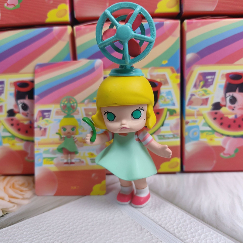 POPMART泡泡玛特茉莉我的小时候系列盲盒手办潮玩具摆件女生礼物|undefined