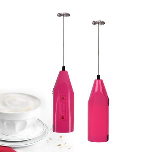 Electric Handheld Home Kitchen Egg Beater Mini Stainless Steel Egg Coffee Milk Tea Blender