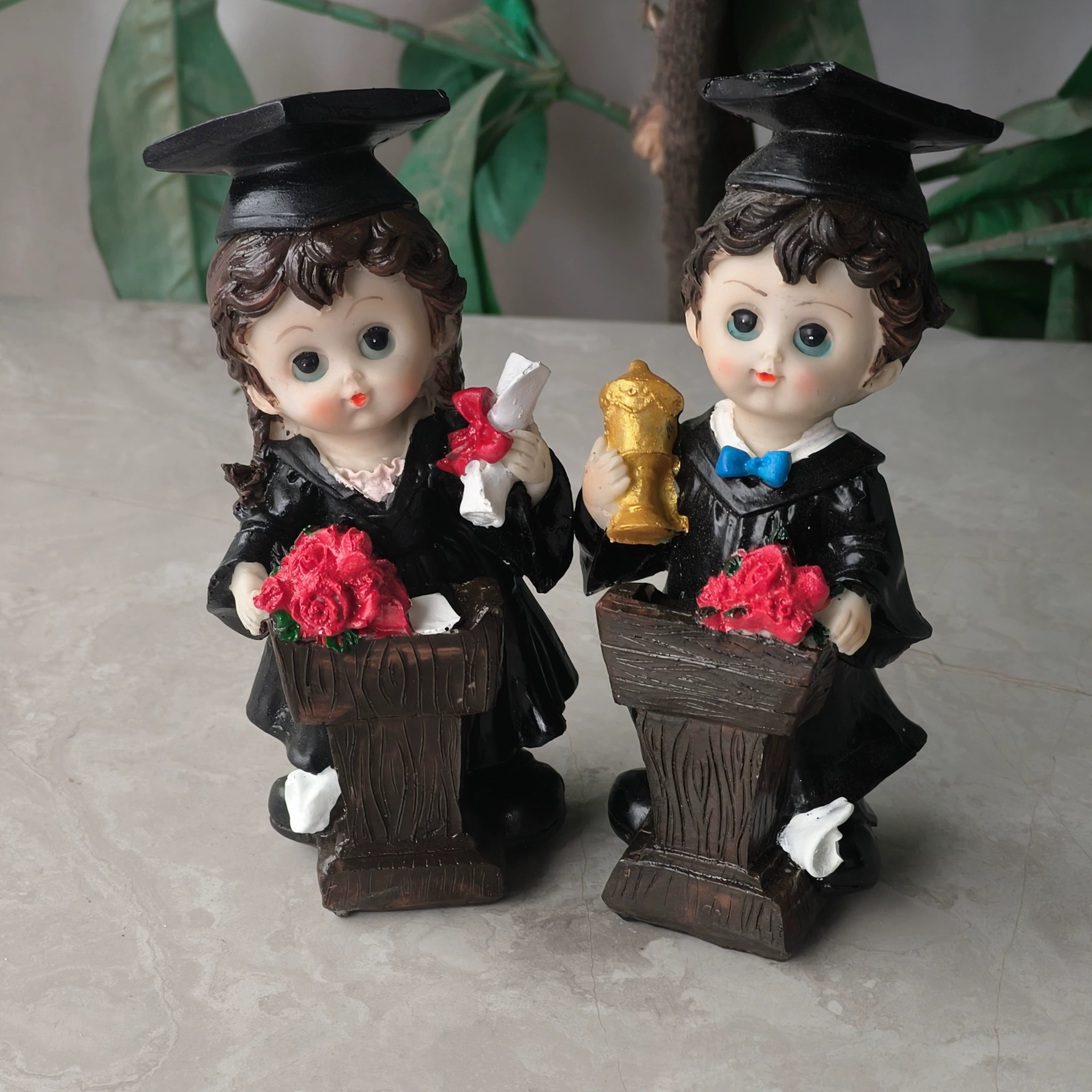 Оптовое милое украшение куклы будущее как Джин доктор Смола ремесла украшения благословение подарок для поступления в школу