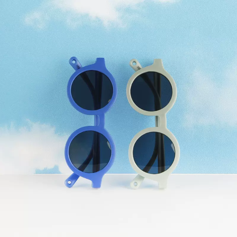 儿童太阳镜男夏季防晒墨镜偏光韩版女宝宝儿童婴儿外贸眼镜XR3802