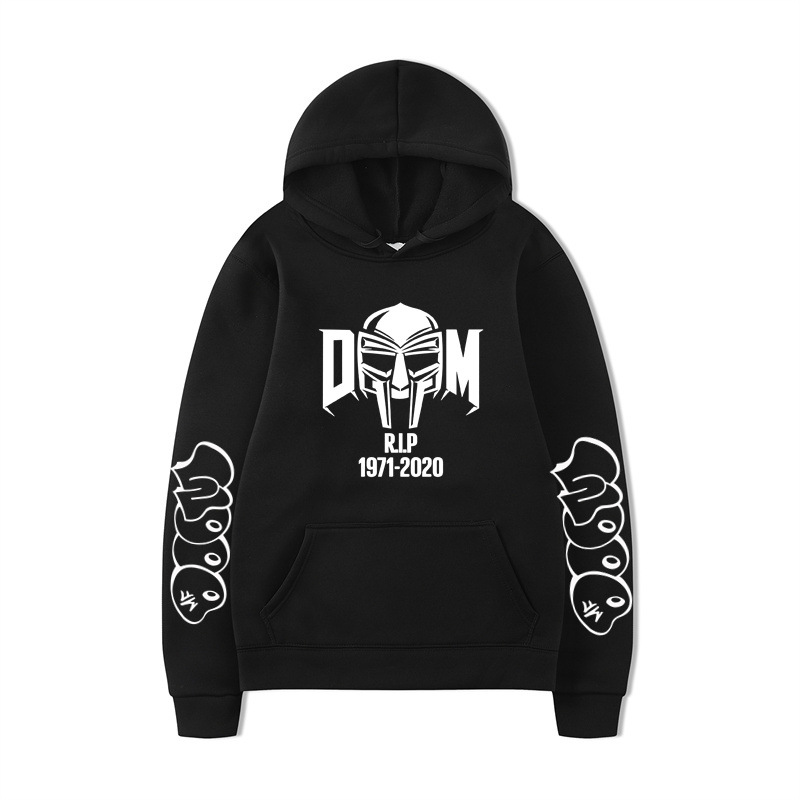 Sudadera con capucha de rapero Mf Doom para hombre