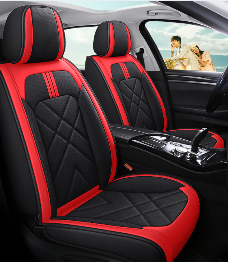 Cross-border foreign trade car seat cover four seasons seat cushion full surround seat cover Nappa leather car cushion manufacturers wholesale on behalf of the hair
